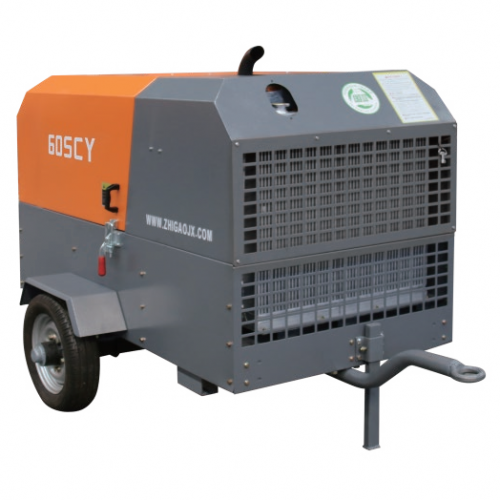 >Mobile air compressor