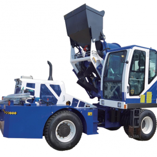 Self-loading Concrete Mixer (Synchronous rotation type)